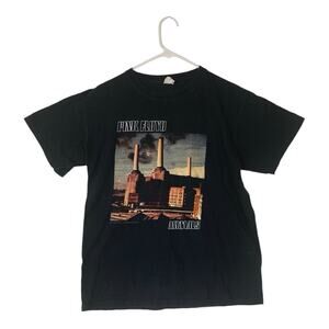 Pink Floyd womens medium 2011 the animals unisex tee short sleeve shirt black